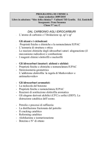 programma di chimica