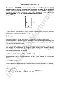 elettrostatica – esercizio n. 12 - Digilander