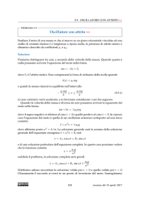 5.9. Oscillatore con attrito