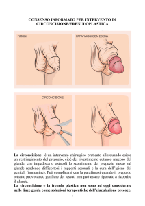 CONSENSO INFORMATO PER INTERVENTO DI