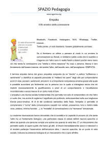 Articolo Maggio 2016: Empatia