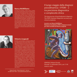 Il lungo viaggio della diagnosi psicodinamica: il PDM – 2 tra