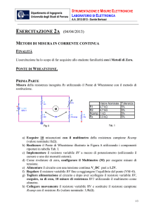esercitazione 2a (04/04/2013)