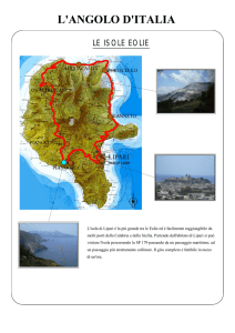 Isole Eolie - ACCADEMIA GEOGRAFICA MONDIALE