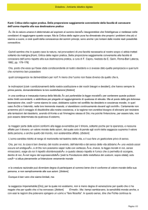 Kant: Critica della ragion pratica. Della proporzione saggiamente