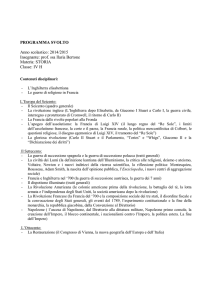 PROGRAMMA SVOLTO Anno scolastico: 2014/2015 Insegnante