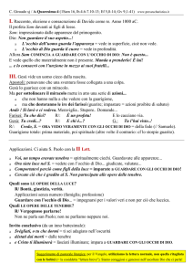 I. Racconto, elezione e consacrazione di Davide come re. Anno