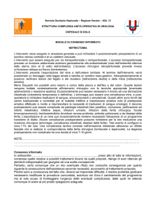Nefrectomia lombotomica - Urologia