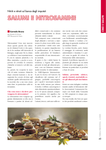 SAlUMI E NITROSAMINE