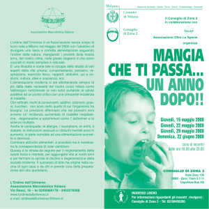 MANGIA CHE TI PASSA... UN ANNO DOPO!!