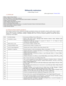 Bibliografia - Biblioteca civica di Rovereto