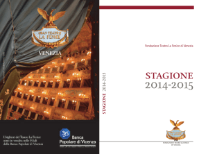 stag io ne - Teatro La Fenice