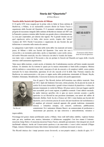 Continua... - Società del Quartetto di Milano