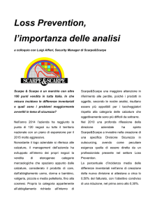 Loss Prevention, l`importanza delle analisi