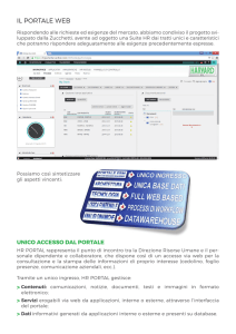 il portale web