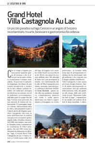 Grand Hotel Villa Castagnola Au Lac