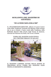 Presentazione - Casa di Avraham