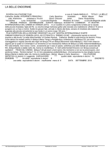 la belle endormie - Il Parere dell ingegnere