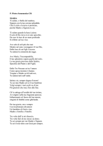 P. Pietro Semenenko CR MARIA Ti saluto, o Stella del mattino