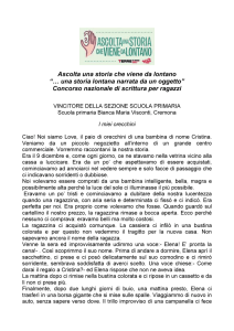 Ascolta una storia che viene da lontano