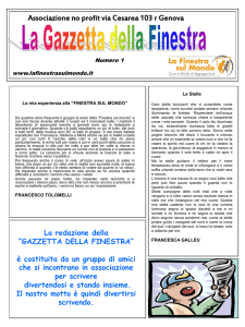 La gazzetta della finestra n3