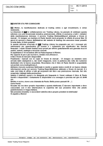 Italian Trading Forum Risparmi