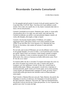 Ricordando Carmelo Consolandi
