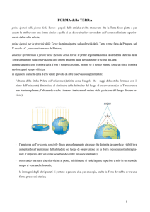 FORMA della TERRA