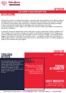 la notte è piccola per noi - Valle d`Aosta Convention Bureau