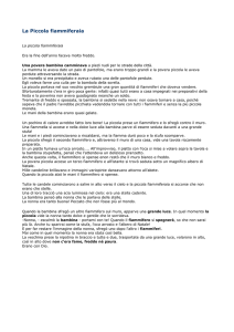 La Piccola fiammiferaia - sorridere sempre onlus