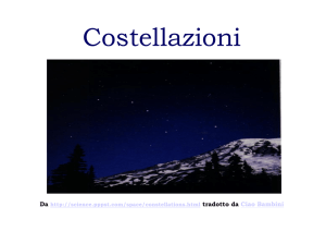 Costellazioni - Ciaomaestra.it