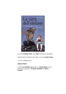 La virtù dell`elefante - Associazione Italia Russia