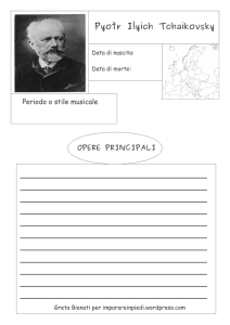 Pyotr Ilyich Tchaikovsky