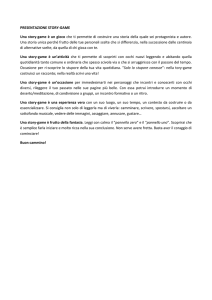 PRESENTAZIONE STORY-GAME Una story