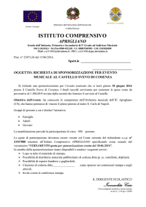 ISTITUTO COMPRENSIVO Immacolata Cairo