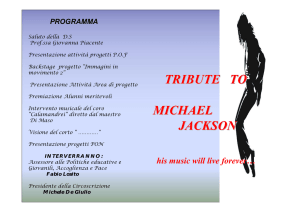 TRIBUTE TO MICHAEL JACKSON