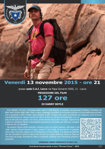 127 ore - CAI Lecco