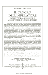il cancro dell`imperatore