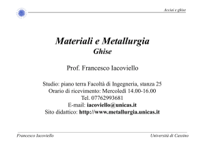 Ghise - Metallurgia