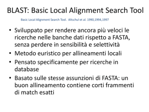 BLAST: Basic Local Alignment Search Tool
