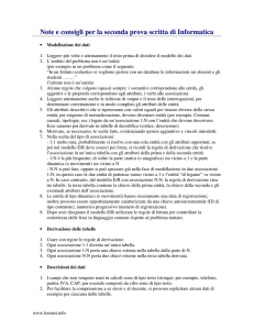 Note e consigli per la seconda prova scritta di Informatica