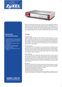 Depliant Zyxel USG 20