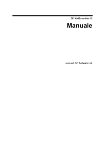 Manuale - GFI Italia