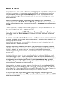 Access in sintesi
