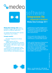 Integrazione file - Medea Informatica