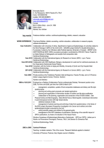 Europass Curriculum Vitae