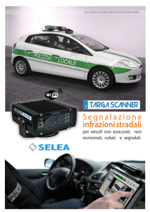 scheda tecnica targa scanner
