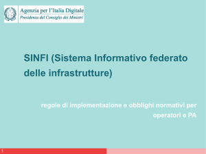REGOLE TECNICHE SUI DB DELLE RETI DI