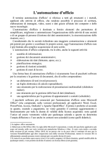 L`automazione d`ufficio