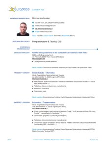 Curriculum vitae completo